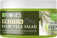 Nature of Agiva Roses Protein Vege Salad Intense Repair - Маска за суха и третирана коса от серията Vege Salad - 