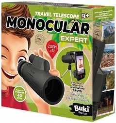 Детски монокъл Buki France - От серията Природа - играчка