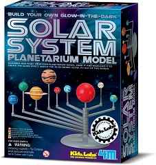 Направи сам модел на слънчевата система - Детски образователен комплект от серията "Kidz Labs" - 