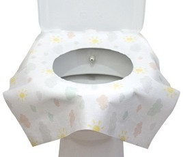 Протектори за тоалетна чиния Sevi Baby - 10 броя за еднократна употреба - продукт