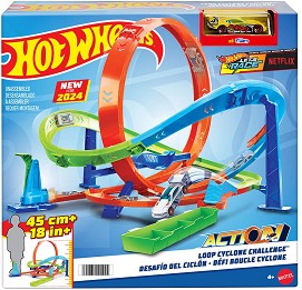     Cyclone Challenge - Mattel -     Hot Wheels - 