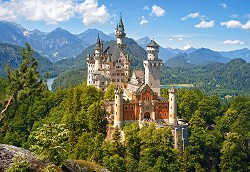 Замъкът Нойшванщайн, Германия - Пъзел от 500 части - пъзел