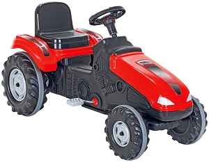 Детски трактор с педали - Pilsan Mega - За деца над 3 години - 