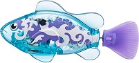 Плуваща рибка с променящ се цвят Zuru - Robo Fish - Роботизирана играчка от серията Robo Alive - играчка