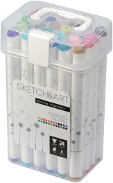 ����������� �������� ������� Bruno Visconti Sketch and Art - 24, 36, 48 ��� 60 ����� � ����� - 