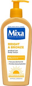 Mixa Bright & Bronze Gradual Tan Body Lotion  - ������ �� ���� �� ���������� ����������� �� ���  - ������