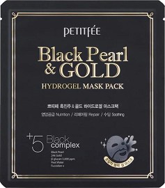 PETITFEE Black Pearl & Gold Hydrogel Face Mask - �������� ���� ����� �� ���� � ����� ����� � ������ ������� - �����