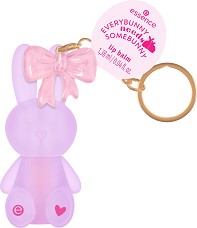 Essence Everybunny Needs Somebunny Lip Balm - Блестящ балсам за устни с аромат на дъвка - балсам