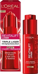 L'Oreal Revitalift Laser Anti-Ageing Creamy-Serum - ����-����� �� ���� ������ ������ �� ������� Revitalift Laser - �������