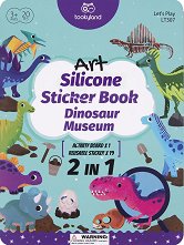    -       Dinosaur Museum - Silicone Sticker Book - 