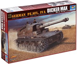 Немски танк - Pz.Sfl.IVa "Dicker Max" - макет
