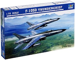 Американски свръхзвуков бомбардировач - F-105D Thunderchief - макет