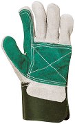 Усилени работни ръкавици от телешки велур Eurotechnique