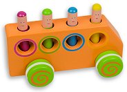 Дървено автобусче Andreu Toys - играчка