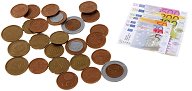 Детски евро банкноти и монети за игра Klein - хартиен модел
