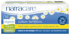 Natracare Cotton Tampons Regular - тампони