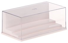 Пластмасова кутия с прозрачен капак - макет