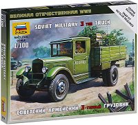 Съветски военен 3 - тонен камион - ЗиС - 5 - макет