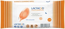 Lactacyd Intimate Cleansing Wipes - очна линия