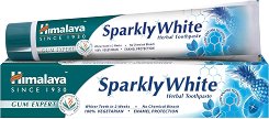 Himalaya Sparkly White Herbal Toothpaste - маска