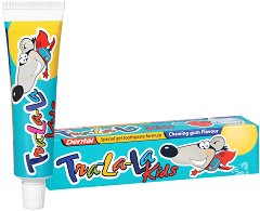 Dental Tra-La-La Kids Chewing Gum - паста за зъби