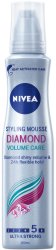 Nivea Diamond Volume Styling Mousse - лак