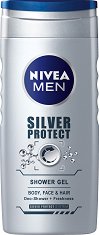 Nivea Men Silver Protect Shower Gel - ролон