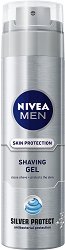 Nivea Men Silver Protect Shaving Gel - шампоан