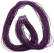 Памучен колосан шнур - Тъмно лилав