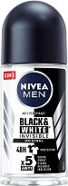 Nivea Men Black & White Invisible Anti-Perspirant Roll-On - 