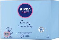 Nivea Baby Caring Cream Soap - мокри кърпички