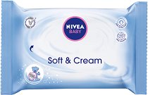 Nivea Baby Soft & Cream Wipes - крем