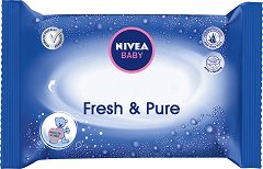 Nivea Baby Fresh & Pure Wipes - душ гел