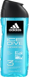 Adidas Men Ice Dive Shower Gel - дезодорант