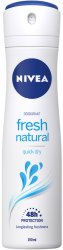 Nivea Fresh Natural Deodorant - самобръсначка