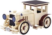 Класически автомобил - 3D дървен пъзел - пъзел