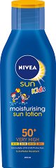 Nivea Sun Kids Moisturising Lotion - SPF 50+ - душ гел
