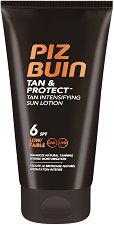 Piz Buin Tan & Protect Tan Intensifying Sun Lotion - маска