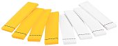 Самозалепващи индекси Post-it - Бели и жълти
