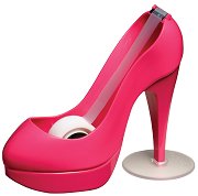 Диспенсър за тиксо - Розова обувка