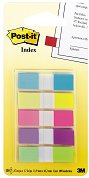 Самозалепващи цветни индекси Post-it