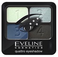 Eveline Quattro Eyeshadow - сенки