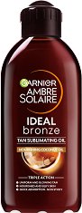 Garnier Ambre Solaire Ideal Bronze Oil -   