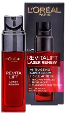 L'Oreal Revitalift Laser Renew Anti-Ageing Super Serum - пяна