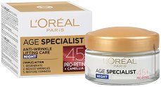 L'Oreal Paris Age Specialist 45+ - продукт