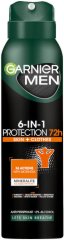 Garnier Men 6 in 1 Protection 72h Anti-Perspirant - шампоан