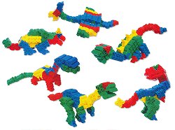 Динозаври - Детски конструктор - играчка