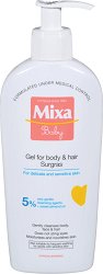 Mixa Baby Gel for Body & Hair - нокторезачка