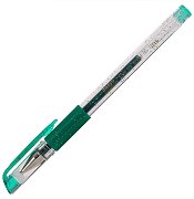 Зелена глитер гел химикалка - 700GG