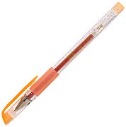Оранжева глитер гел химикалка - 700GG